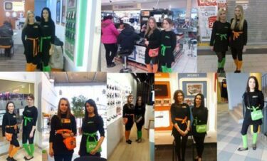 102 hostessy podczas akcji promocyjnych